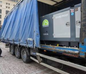 Київ отримав генератори від Копенгагена