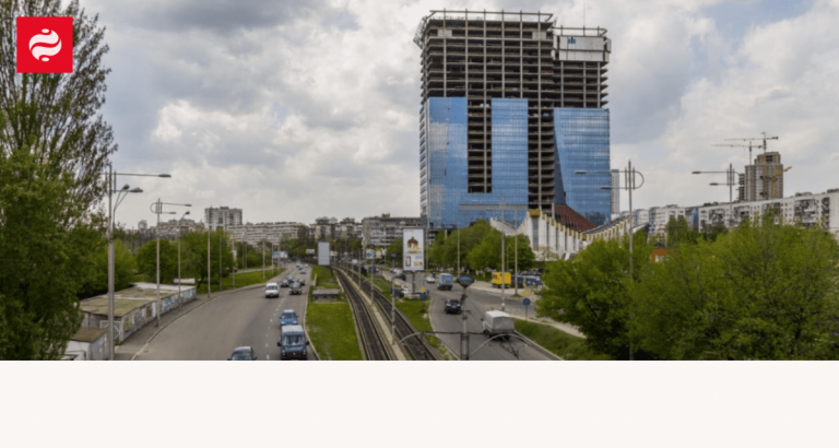 Цена недостроенного небоскреба Sky Towers в Киеве снизилась