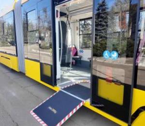 Нові трамваї в Києві