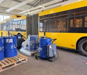 Киевпастранс проводит техническое обслуживание автобусов