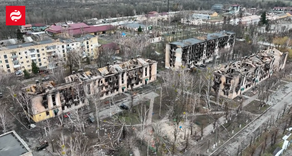 Будівництво нових житлових будинків у Гостомелі