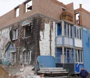 В Ирпене продолжается восстановление жилого дома