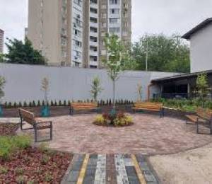 Безымянному скверу в Соломенском районе присвоили название «Памяти героев – спасателей»