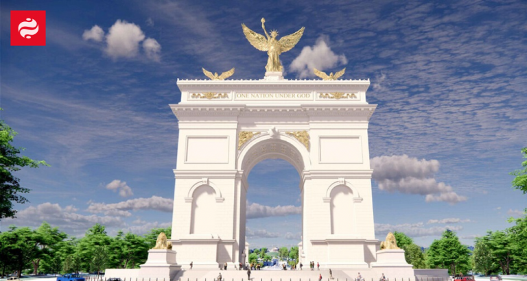 Проект арки в Вашингтоне от Трампа