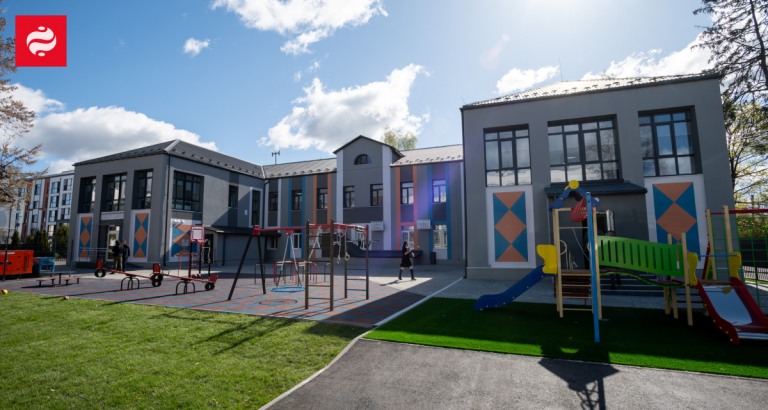 В Гостомелі відкрили відновлену школу