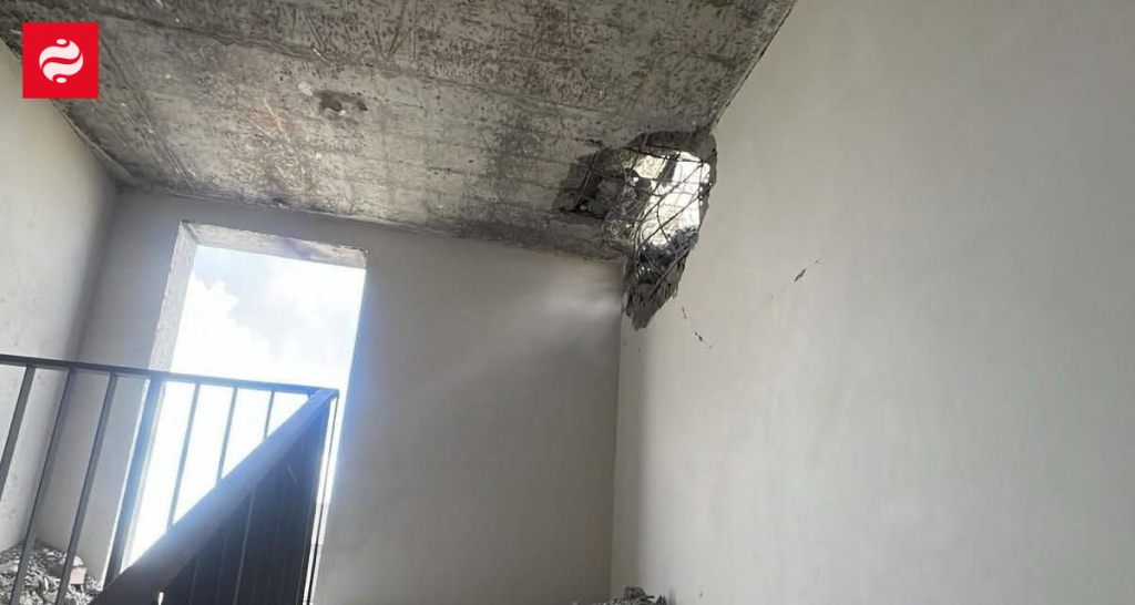 Новостройка на Лукьяновке не пострадала после атаки дрона