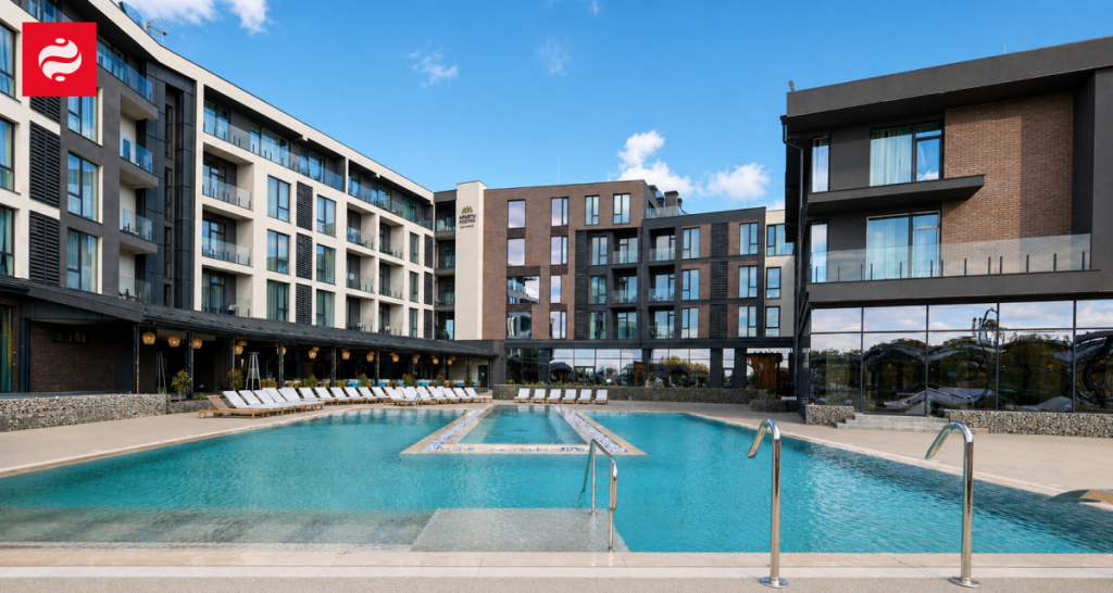 В Закарпатті відкрили новий п’ятизірковий курорт Apartel Kosyno Family Resort